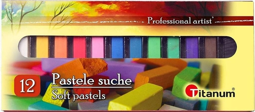 Titanum Dry Pastels 12 colors 385046
