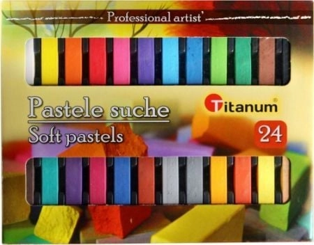 Titanum Dry pastels 24 colors 385047