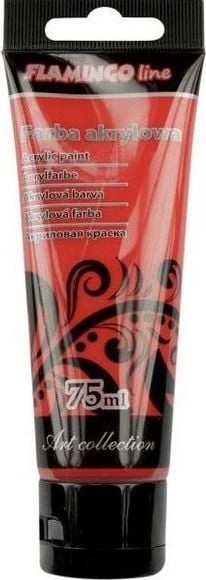 Acrylic paint 75ml 027 red 385389