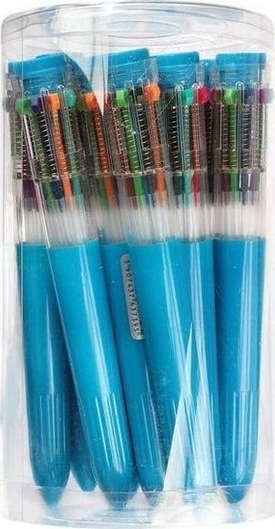 Titanum Ballpoint pen 10 colors mix