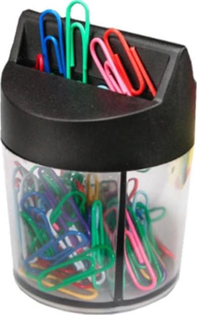 Titanum paperclips in a colorful magnetic