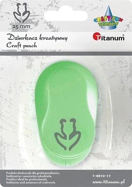 Titanum Hole punch with a Tulip