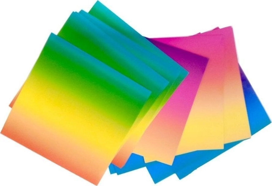 Rainbow origami 100g 15x15cm 50 sheets