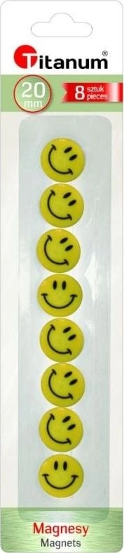 Titanum TITANUM whiteboard magnets smiles 20mm