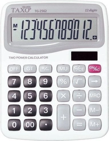 Titanum calculator Desktop calculator TG-2562 white