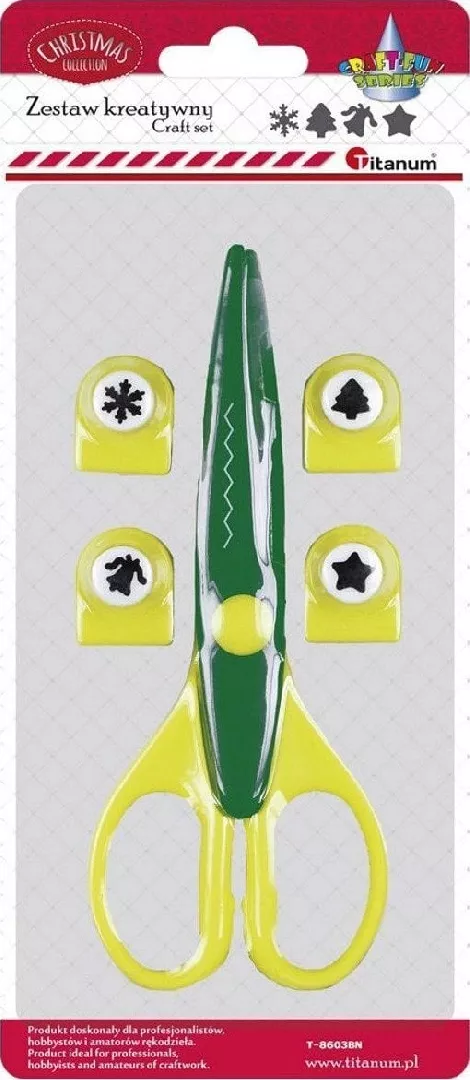 Titanum Set of scissors and 4