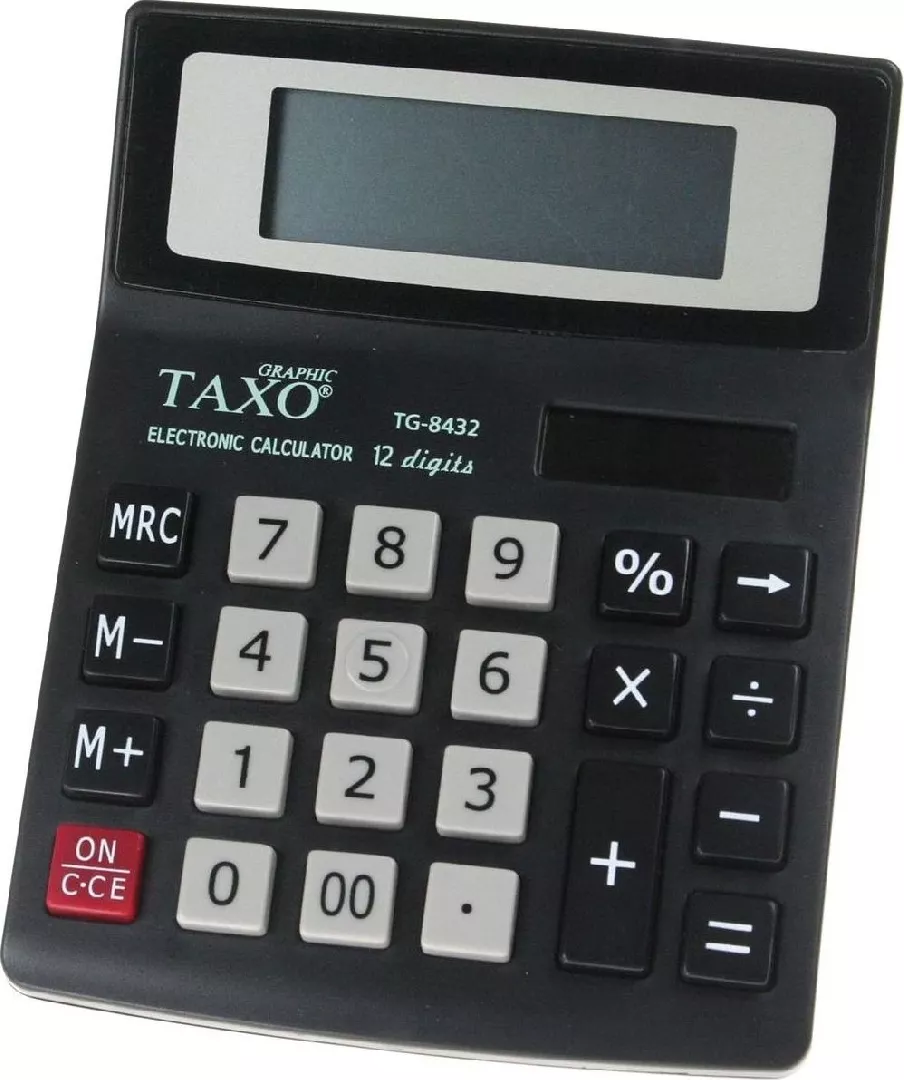 Titanum Calculator Taxo Calculator Tg-8432 Black