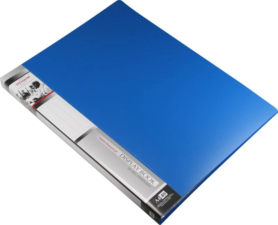Titanum Offer folder A4/40 blue (TO40BLU)