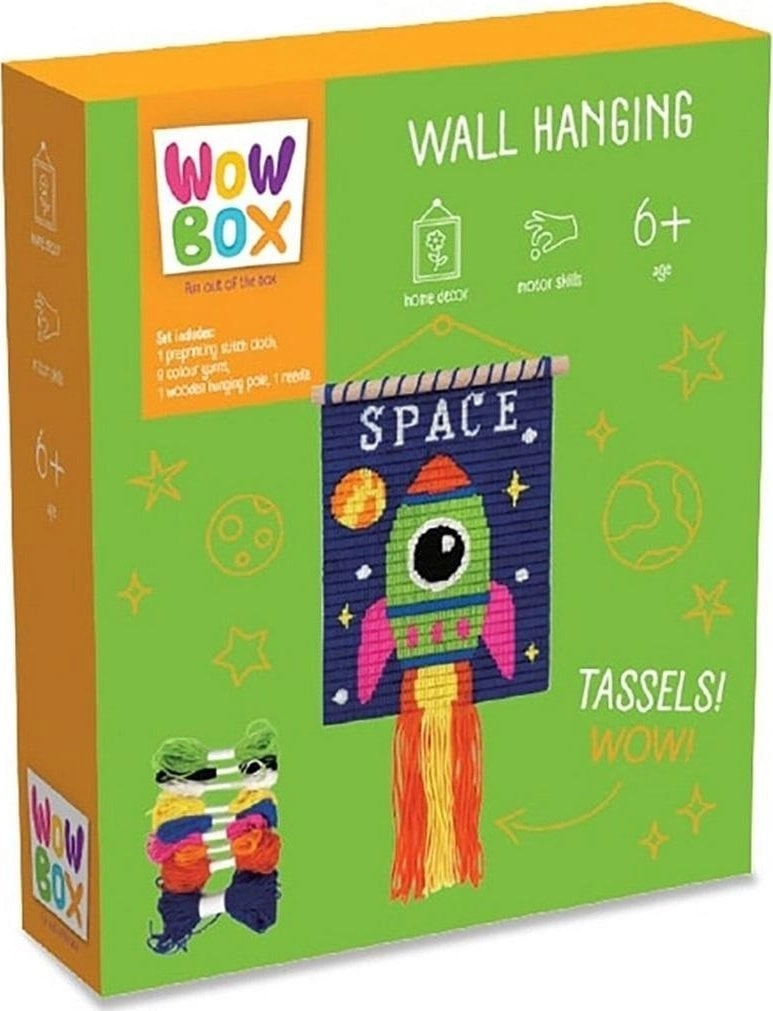 Wow Box. Rocket macrame set 5904754609241