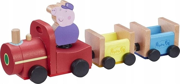Set with a Peppa Pig figure