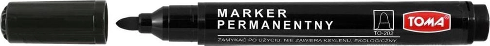 Toma Permanent marker 202 black (10