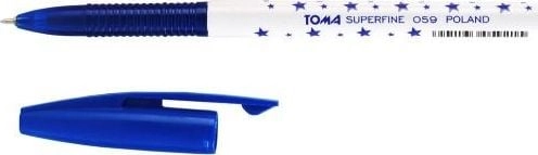 Toma BALLPOINT ``STARS`` SUPER-FINE TO-059 BLUE