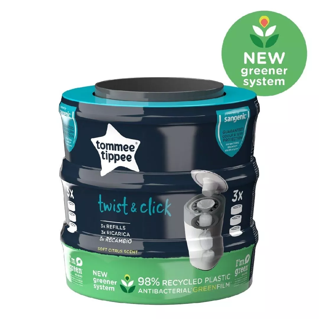 TOMMEE TIPPEE kasetės sauskelnių konteineriui Sangenic