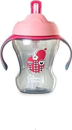 Tommee Tippee Cup with straw Girl