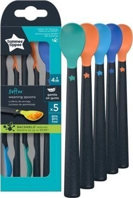 TOMMEE TIPPEE weaning spoons  5 pcs