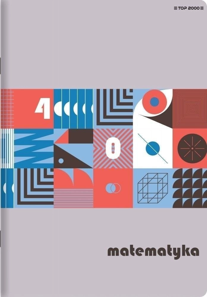 A5/60K grid Math notebook (10 pcs)