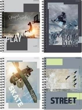 A5/80K gridded Poster notebook (5 pcs)