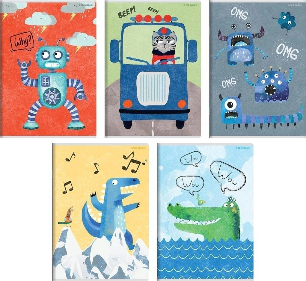 A5/32K notebook Boy````s card line (10