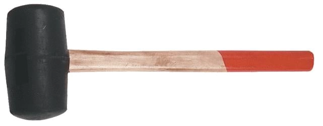 Top Tools Rubber hammer with wooden