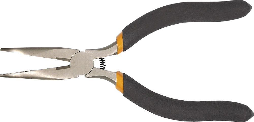 Topex Szczypce precyzyjne wydłużone wygięte 130mm