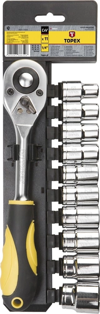 Topex tool set 11 pcs. (38D652)