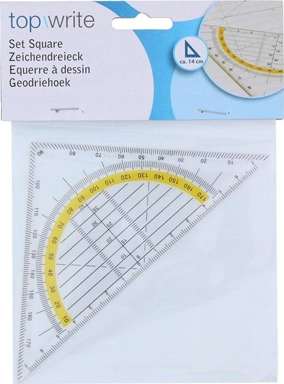 Topwrite Topwrite - Geometric triangle 3in1