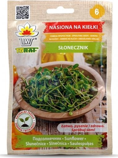Toraf Słonecznik nasiona kiełki 20g 5907595507394