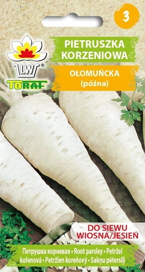 Toraf Nasiona warzyw Pietruszka Ołomuńcka Opakowanie
