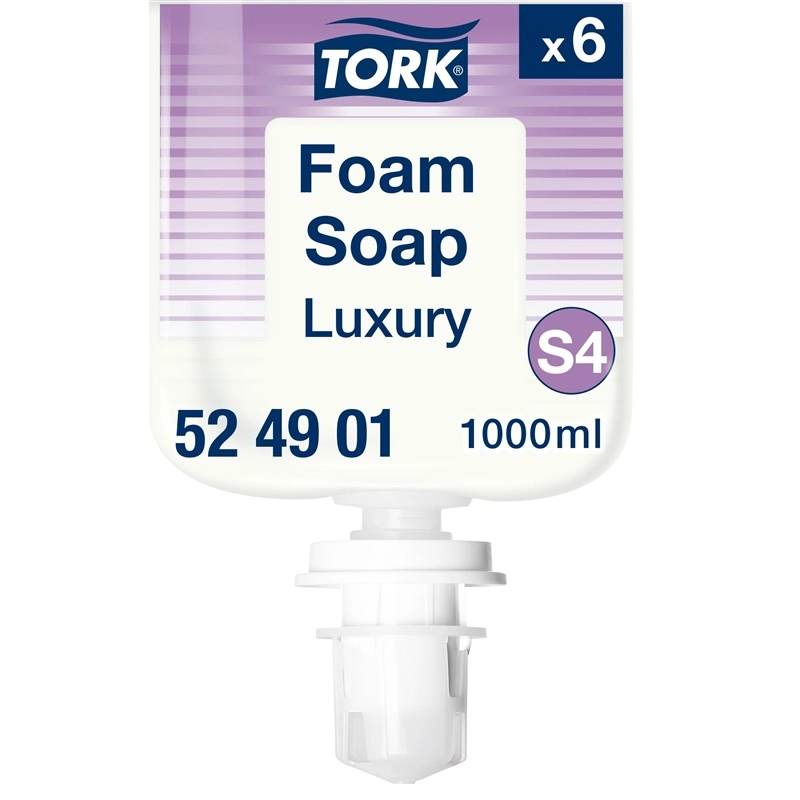 Muilo putos TORK LUXURY SOFT FOAM