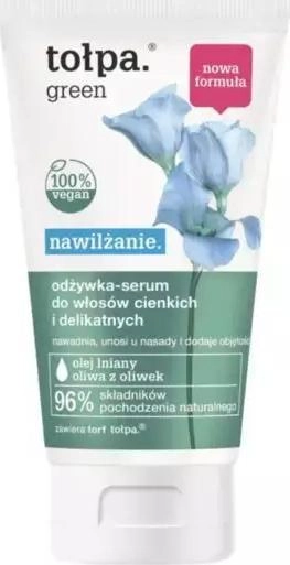 Tołpa green nawilżanie. odżywka-serum do włosów
