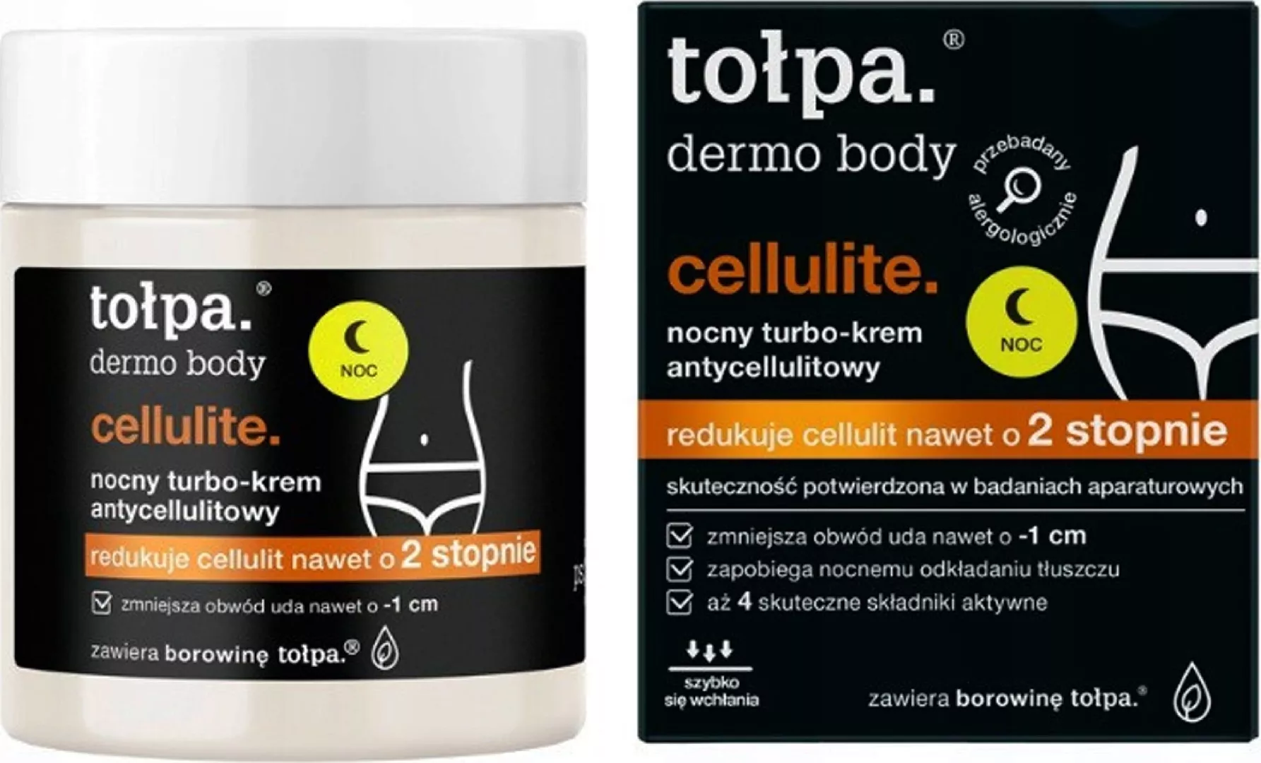 TOŁPA Dermo Body Cellulite. Night Turbo-Anti-cellulite