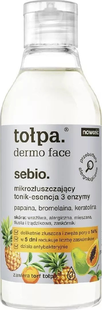 Tołpa Dermo Face Sebio Micro-exfoliating tonic-essence