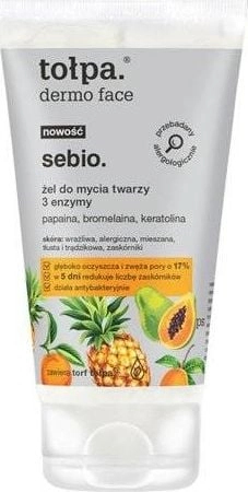 Tołpa sebio. face wash gel 3