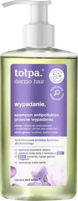 Tołpa dermo hair loss. antipollution shampoo