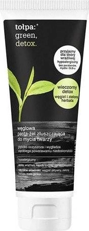 Tołpa Green Detox Węglowa pasta-żel złuszczająca