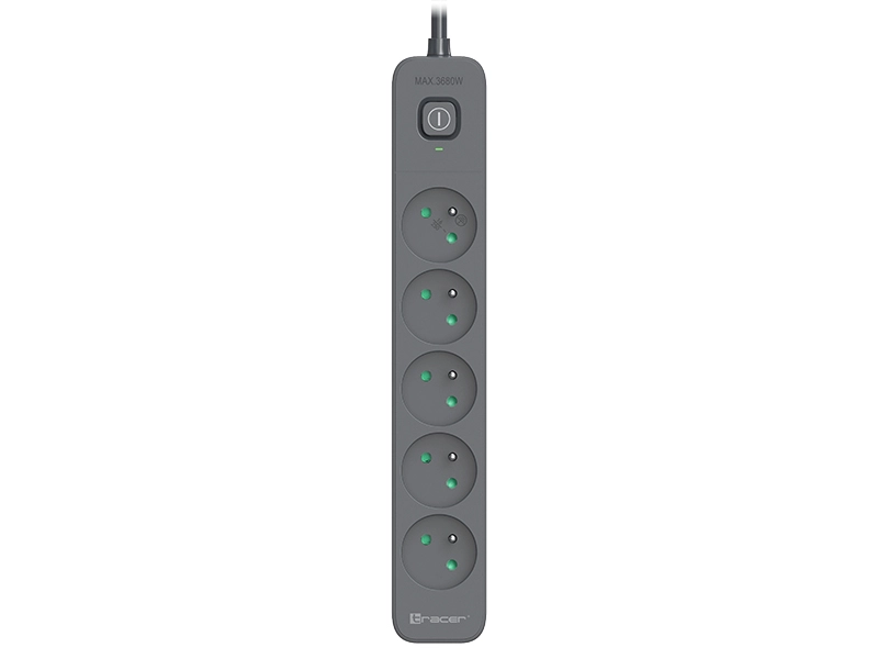 Listwa zasilająca Tracer PowerLine+ 5 (5