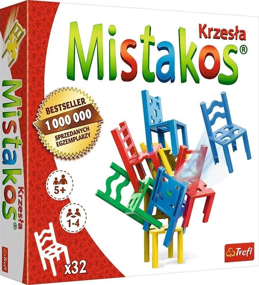 Trefl Game Mistakos chairs for 4