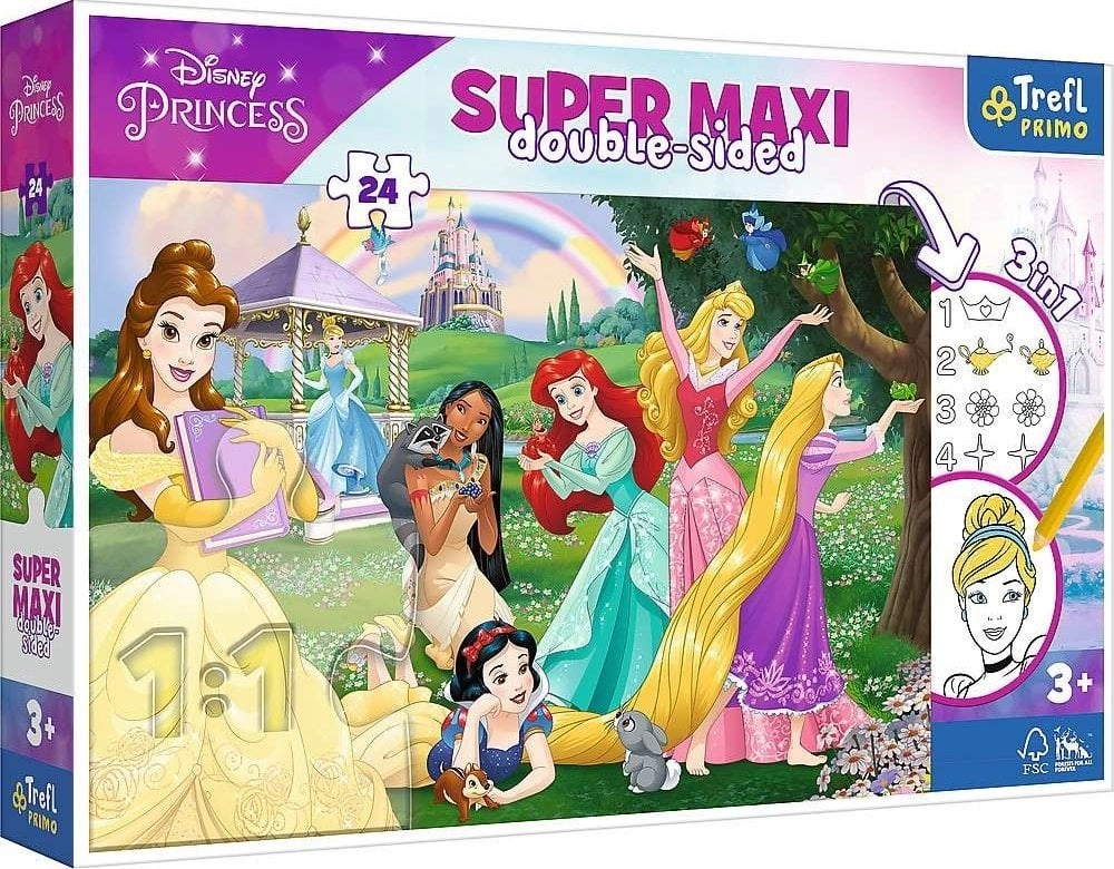 Trefl Double-sided puzzle 24 pieces Super
