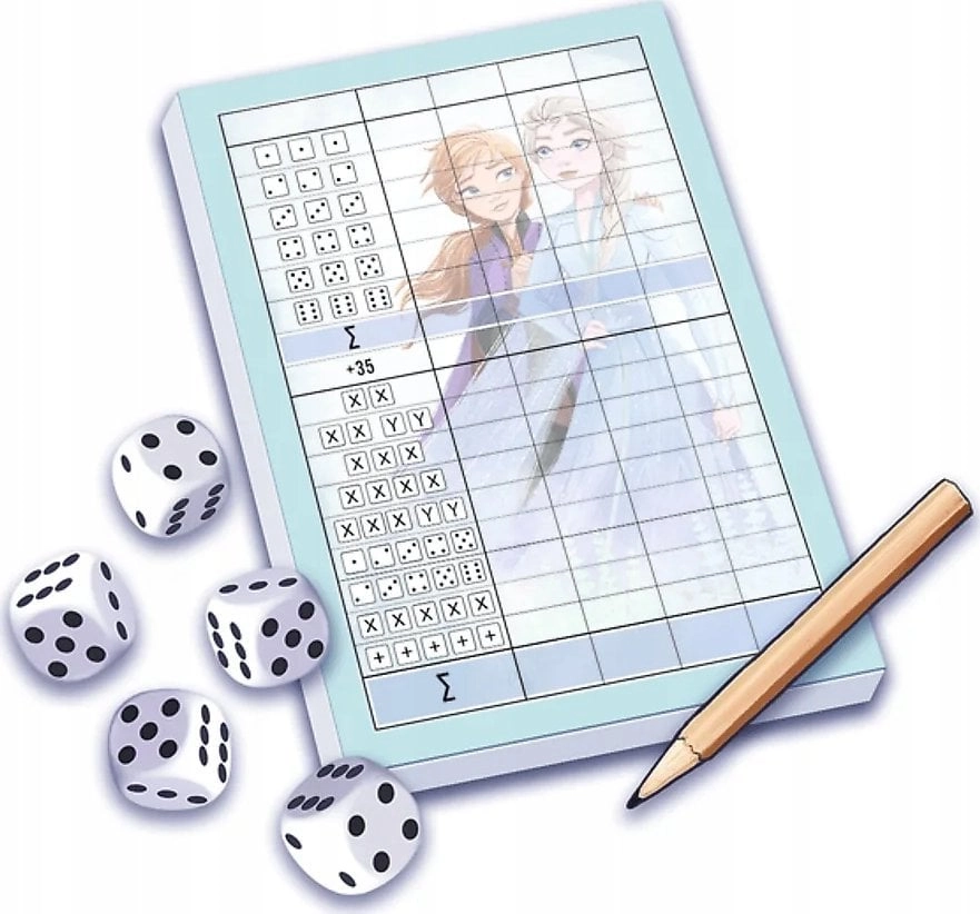Trefl FROZEN CUBES DICE GAME PUD12