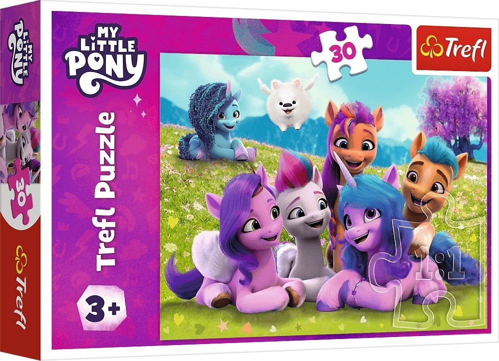 Trefl Puzzle Przyjacielskie Koniki Pony 30