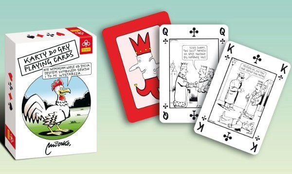 Trefl Cards 55 List. Mleczko -