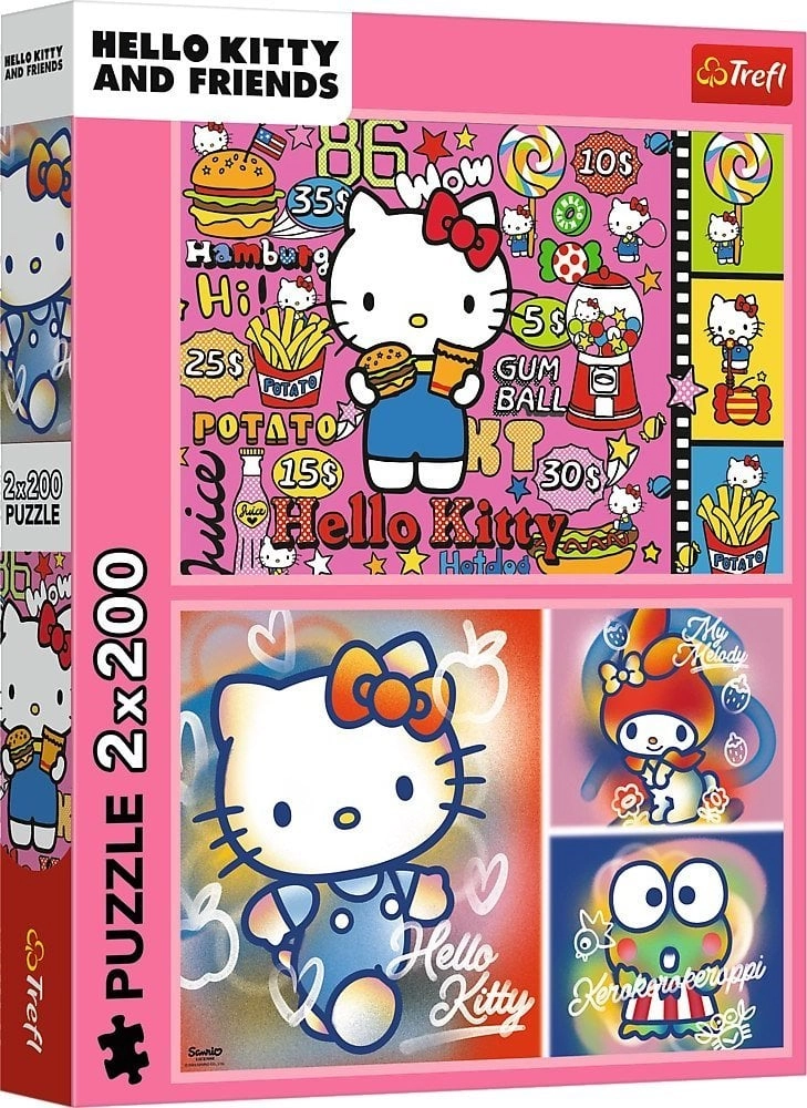 PUZZLE 2x200 Hello Kitty and friends