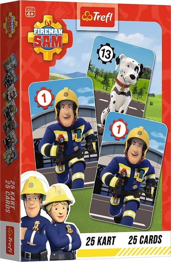 PETER Fireman Sam cards 08505 13465876