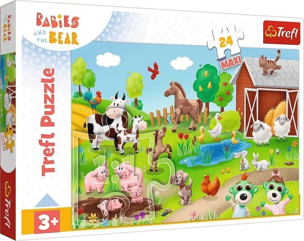 Puzzle 24 maxi Bobaski and Safari