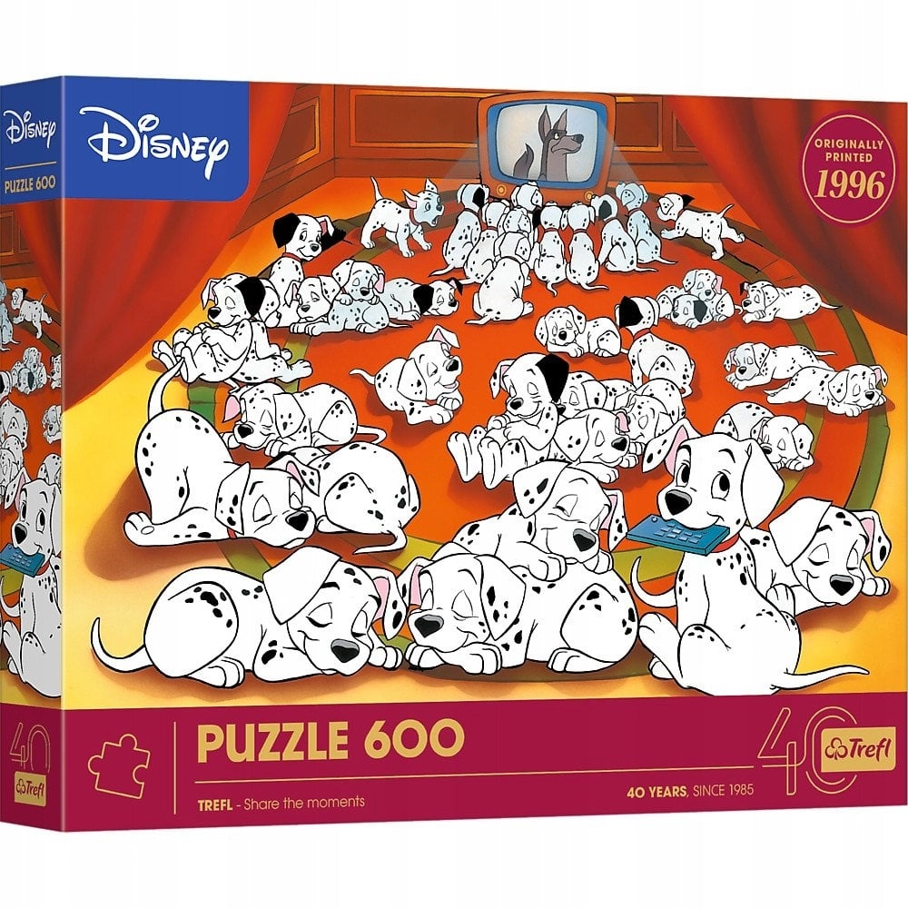 PUZZLE 600 40th anniversary of Trefl-101