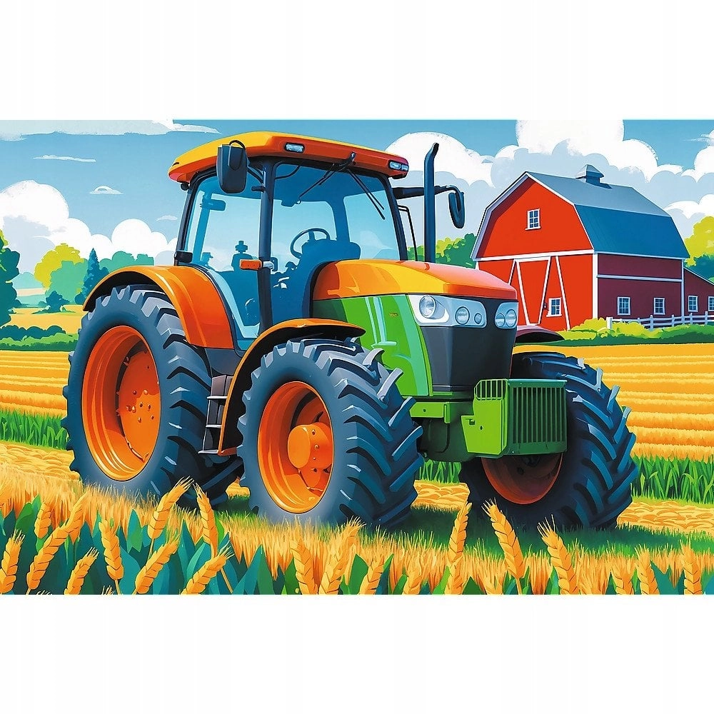 PUZZLE 60 Farmer`s vehicle 16492 16492
