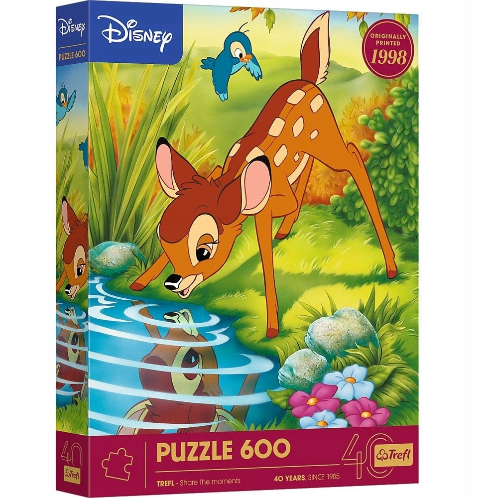 PUZZLE 600 40th anniversary of Trefl-Bambi
