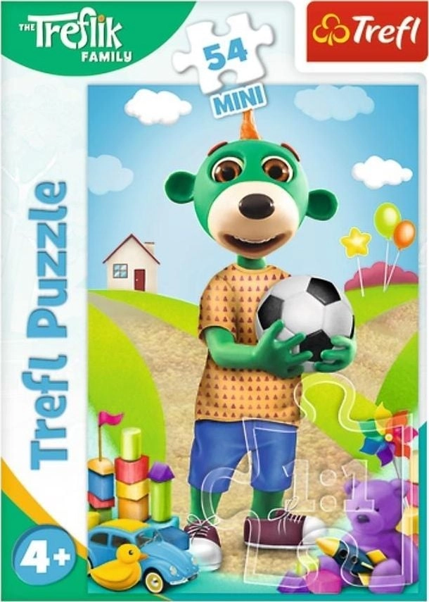 Trefl Puzzle 54 mini Wesoły świat