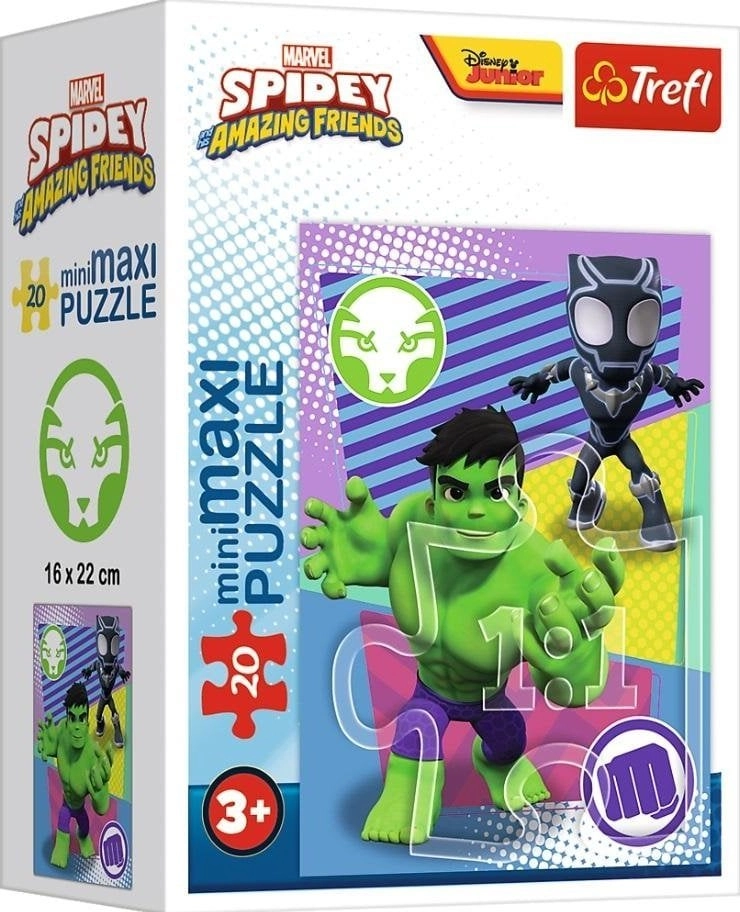 Trefl Puzzle 20 miniMaxi-Niesamowity Spidey 4