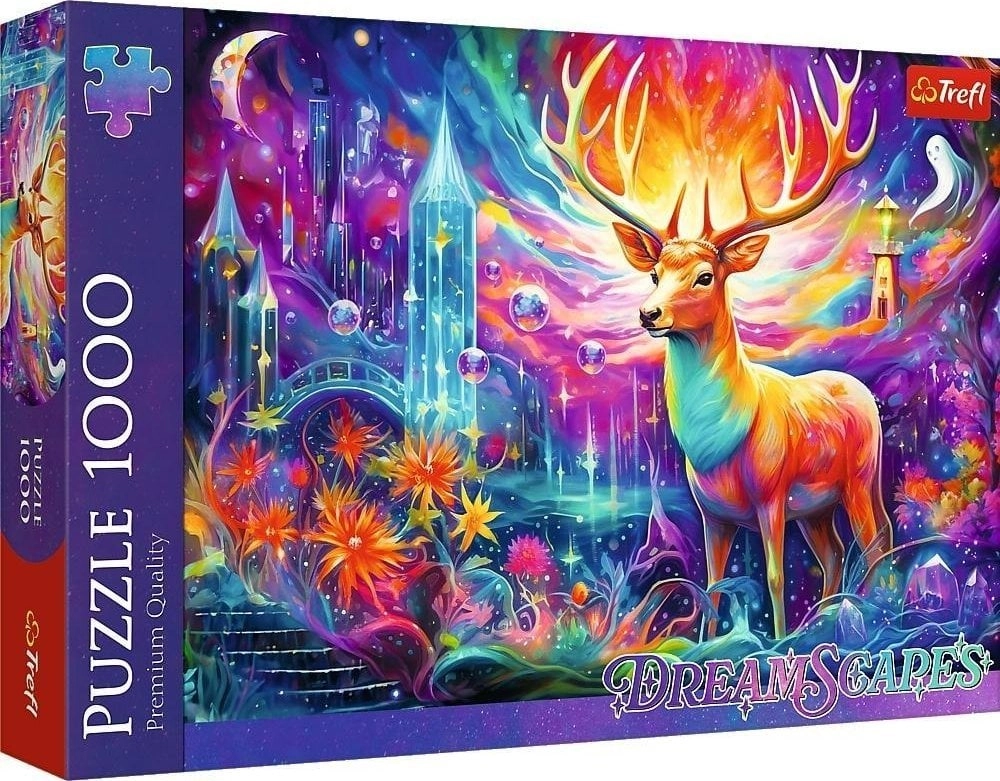 Puzzle 1000 DreamScapes: Mystical deer TREFL